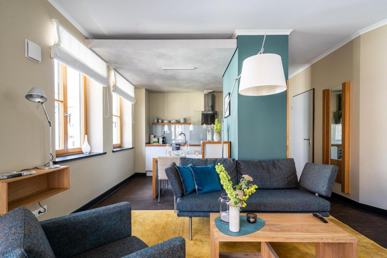 The Green Rostock Apartment Hotel Exterior foto